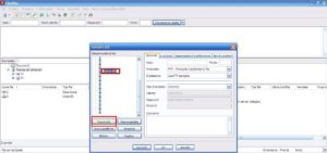 dalla finestra di filezilla la voce nuovo sito è inquadrata in rosso