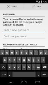 Bloccare cellulare rubato o perso su sistema Android 3