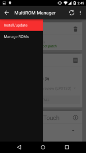 Come usare due o più rom su Android con MultiRom Manager 2