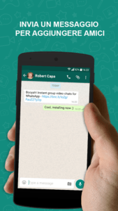 Urrà! Videochat di WhatsApp 4