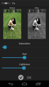 Fare foto tridimensionali su Android 4