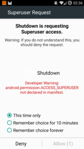 Shutdown & Reboot (ROOT) 2
