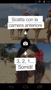 Come scattare foto con entrambe le fotocamere su Android 1