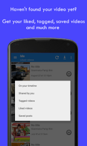 Come scaricare i video da Facebook con Android video downloader per facebook 3