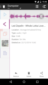 come aggiungere il cestino su Android 3