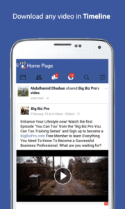 scaricare i video da Facebook con Android downloader video face for fb 2