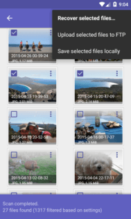Come recuperare le foto cancellate su Android DiskDigger photo recovery 3