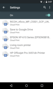 Come stampare da Android con Cloud Print di Google 1