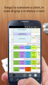 Fare la scansione di un documento con TinyScanner per Android 3