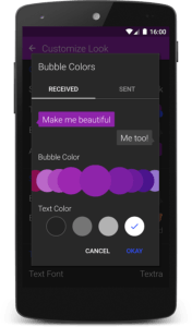 Le migliori Applicazioni Android per inviare SMS Textra SMS 2
