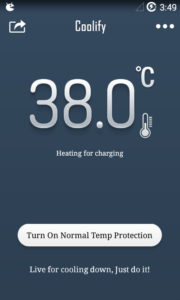 Lo smartphone si surriscalda Prova Coolify per Android 1