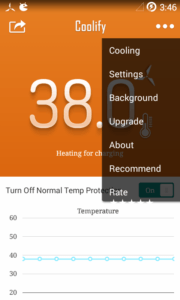 Lo smartphone si surriscalda Prova Coolify per Android 3