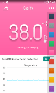 Lo smartphone si surriscalda Prova Coolify per Android 4