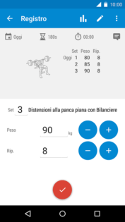 Tieniti in forma con le migliori applicazioni per il fitness per Android GymRun 1