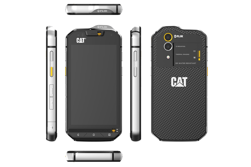 recensione CAT S60 dettagli lati
