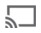 icona Chromecast su Mediaset infinity tv