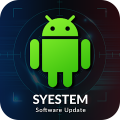 icona applicazione Software Update - Phone Update con un robottino android disegnato e la scritta sotto syestem software update